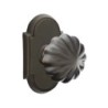 Emtek Melon Knob with Style 8 Rosette