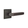 Emtek Milano Lever with Quincy Rosette
