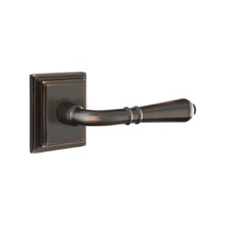 Emtek Turino Lever with Wilshire Rosette