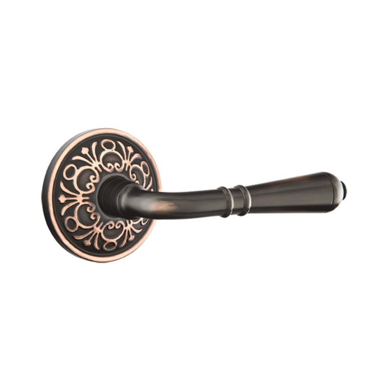 Emtek Turino Lever with Lancaster Rosette