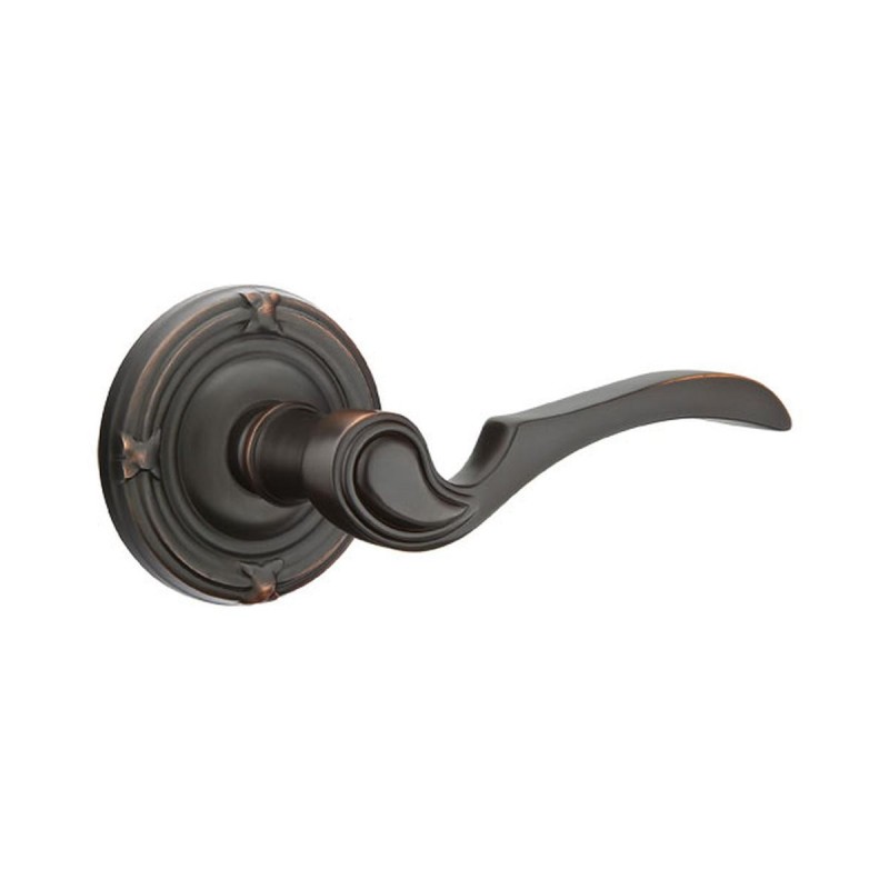 Emtek Coventry Lever with Ribbon and Reed Rosette