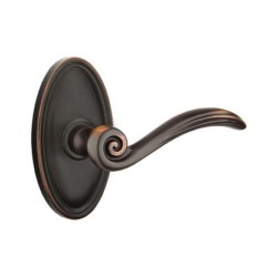 Emtek Elan Lever with Oval Rosette