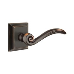 Emtek Elan Lever with Wilshire Rosette