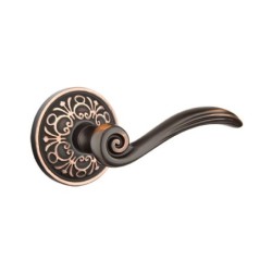 Emtek Elan Lever with Lancaster Rosette