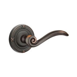 Emtek Elan Lever with Ribbon and Reed Rosette