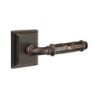 Emtek Ribbon and Reed Lever with Wilshire Rosette