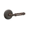 Emtek Ribbon and Reed Lever with Rope Rosette