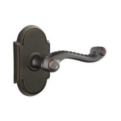 Emtek Rope Lever with Style 8 Rosette