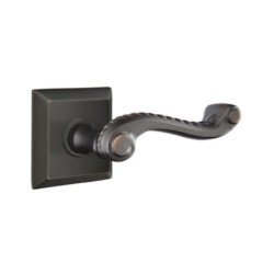 Emtek Rope Lever with Quincy Rosette