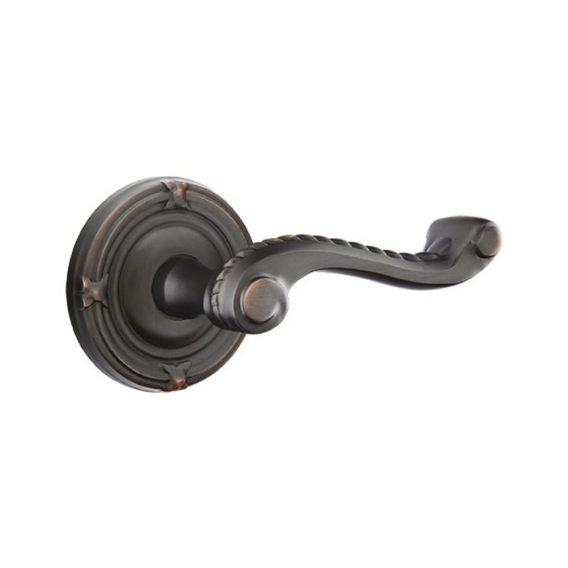 Emtek Rope Lever with Ribbon and Reed Rosette