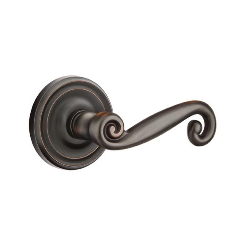 Emtek Rustic Lever with Regular Rosette