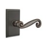 Emtek Rustic Lever with Rectangular Rosette