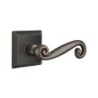 Emtek Rustic Lever with Quincy Rosette