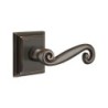 Emtek Rustic Lever with Wilshire Rosette