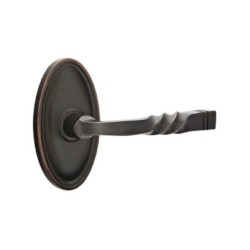 Emtek Santa Fe Lever with Oval Rosette