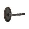 Emtek Santa Fe Lever with Oval Rosette