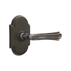 Emtek Wembley Lever with Style 8 Rosette