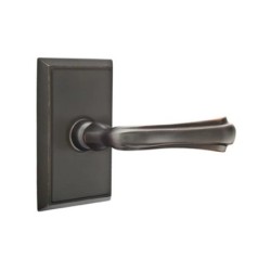 Emtek Wembley Lever with Rectangular Rosette