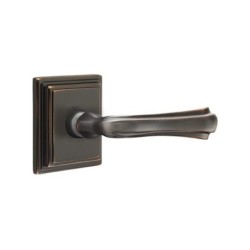Emtek Wembley Lever with Wilshire Rosette