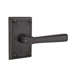 Emtek Arts and Crafts Lever with Arts and Crafts Rosette