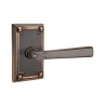 Emtek Arts and Crafts Lever with Arts and Crafts Rosette