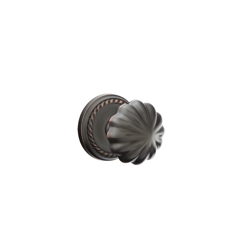 Emtek Melon Knob with Rope Rosette