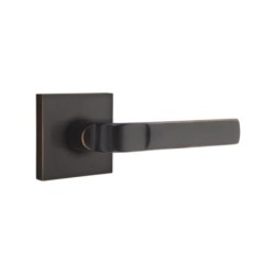 Emtek Aston Lever with Square Rosette