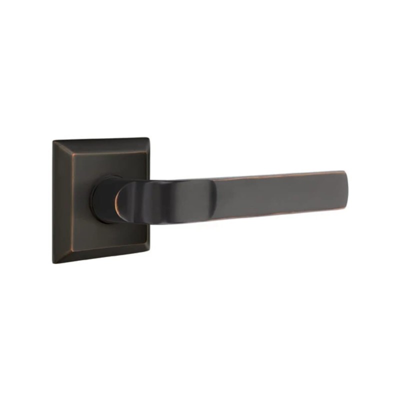 Emtek Aston Lever with Quincy Rosette