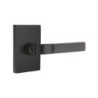Emtek Aston Lever with Modern Rectangular Rosette