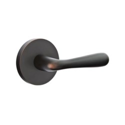 Emtek Basel Lever with Disk Rosette
