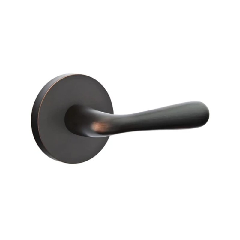 Emtek Basel Lever with Disk Rosette