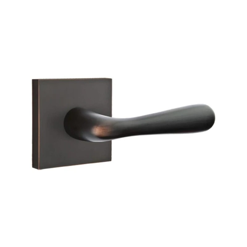 Emtek Basel Lever with Square Rosette