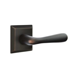 Emtek Basel Lever with Quincy Rosette
