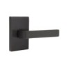 Emtek Dumont Lever with Modern Rectangular Rosette