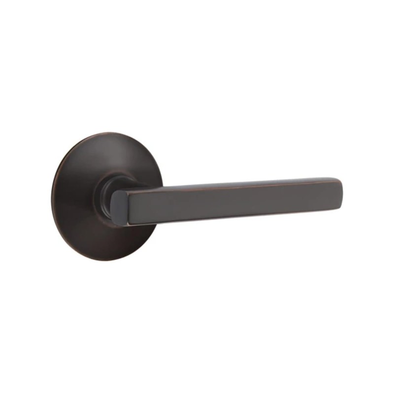 Emtek Freestone Lever with Modern Rosette