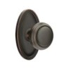 Emtek Norwich Knob with Oval Rosette