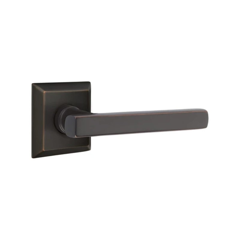 Emtek Freestone Lever with Quincy Rosette