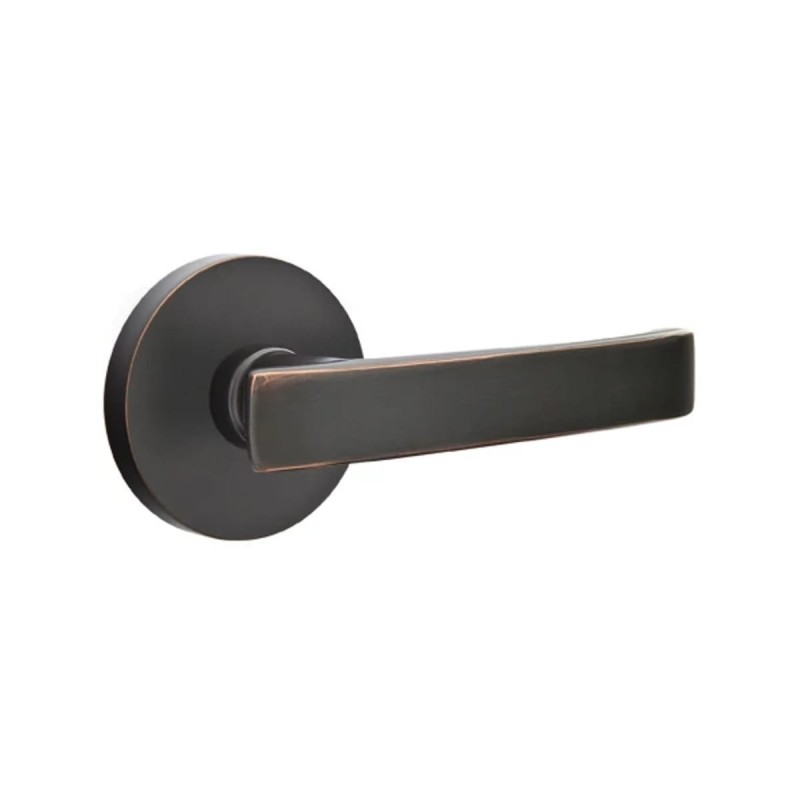 Emtek Geneva Lever with Disk Rosette