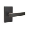 Emtek Geneva Lever with Modern Rectangular Rosette
