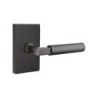 Emtek Hercules Lever with Modern Rectangular Rosette