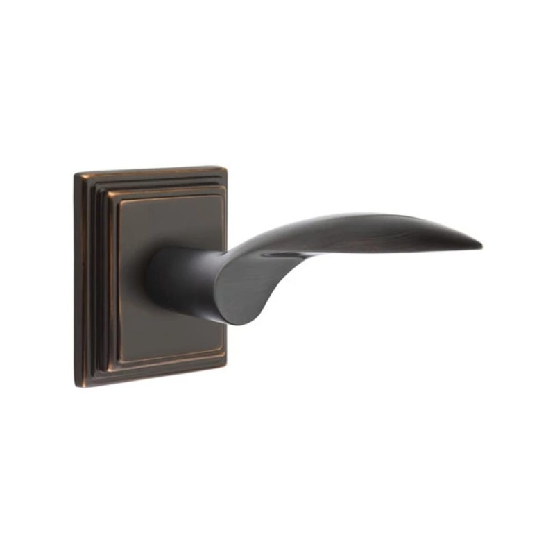 Emtek Mercury Lever with Wilshire Rosette