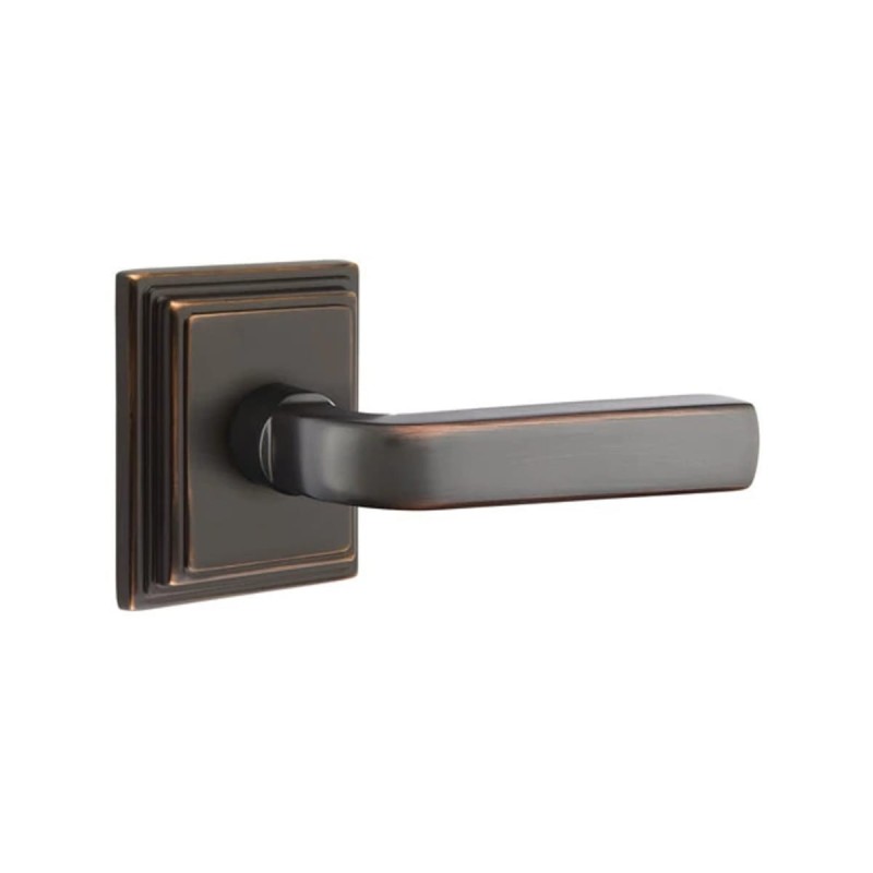 Emtek Sion Lever with Wilshire Rosette