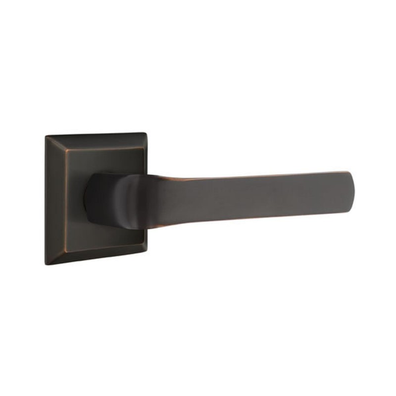 Emtek Spencer Lever with Quincy Rosette