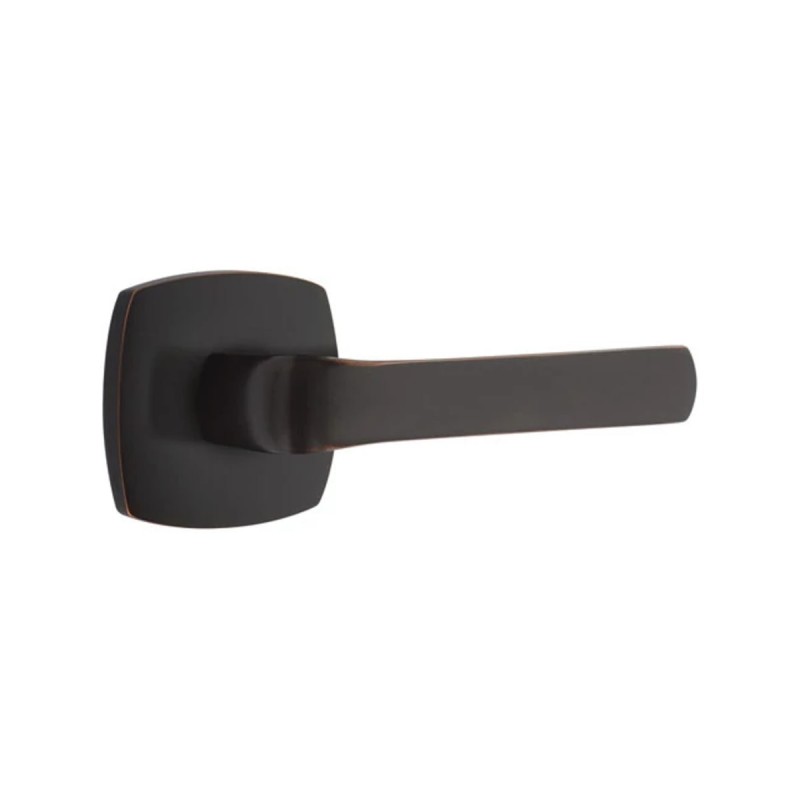 Emtek Spencer Lever with Urban Modern Rosette