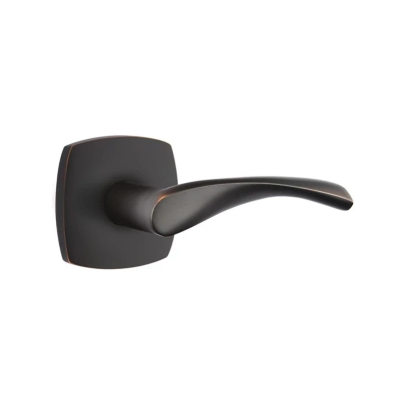 Emtek Triton Lever with Urban Modern Rosette