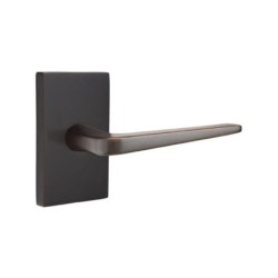 Emtek Athena Lever with Modern Rectangular Rosette