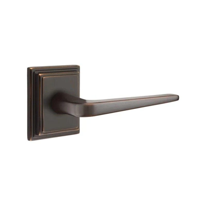Emtek Athena Lever with Wilshire Rosette