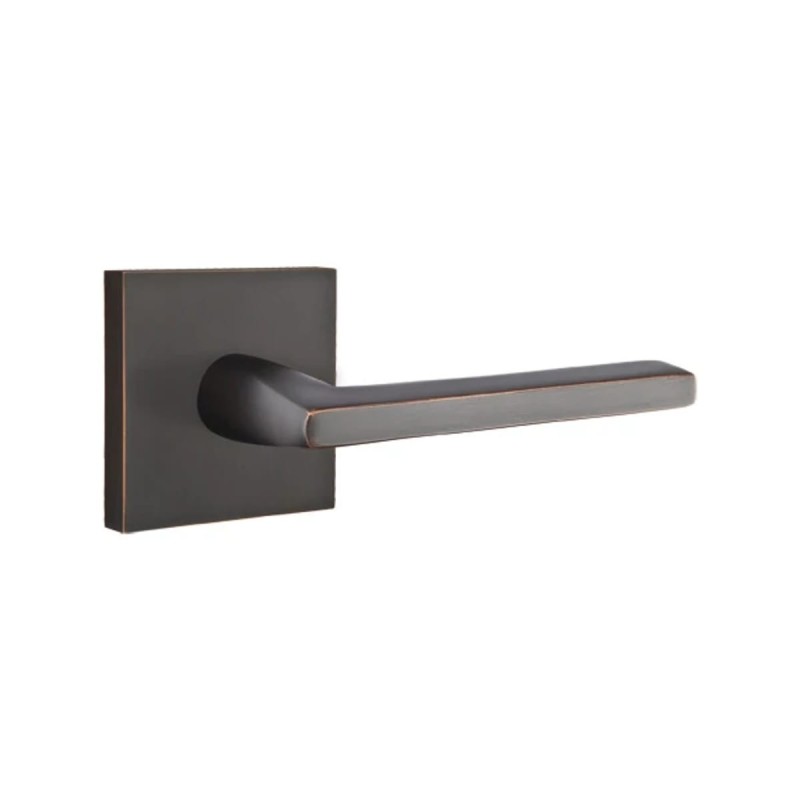 Emtek Helios Lever with Square Rosette