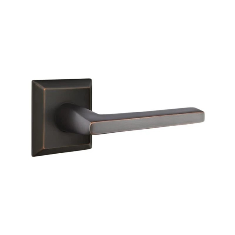Emtek Helios Lever with Quincy Rosette