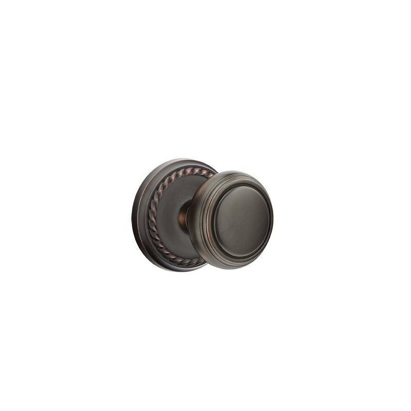 Emtek Norwich Knob with Rope Rosette